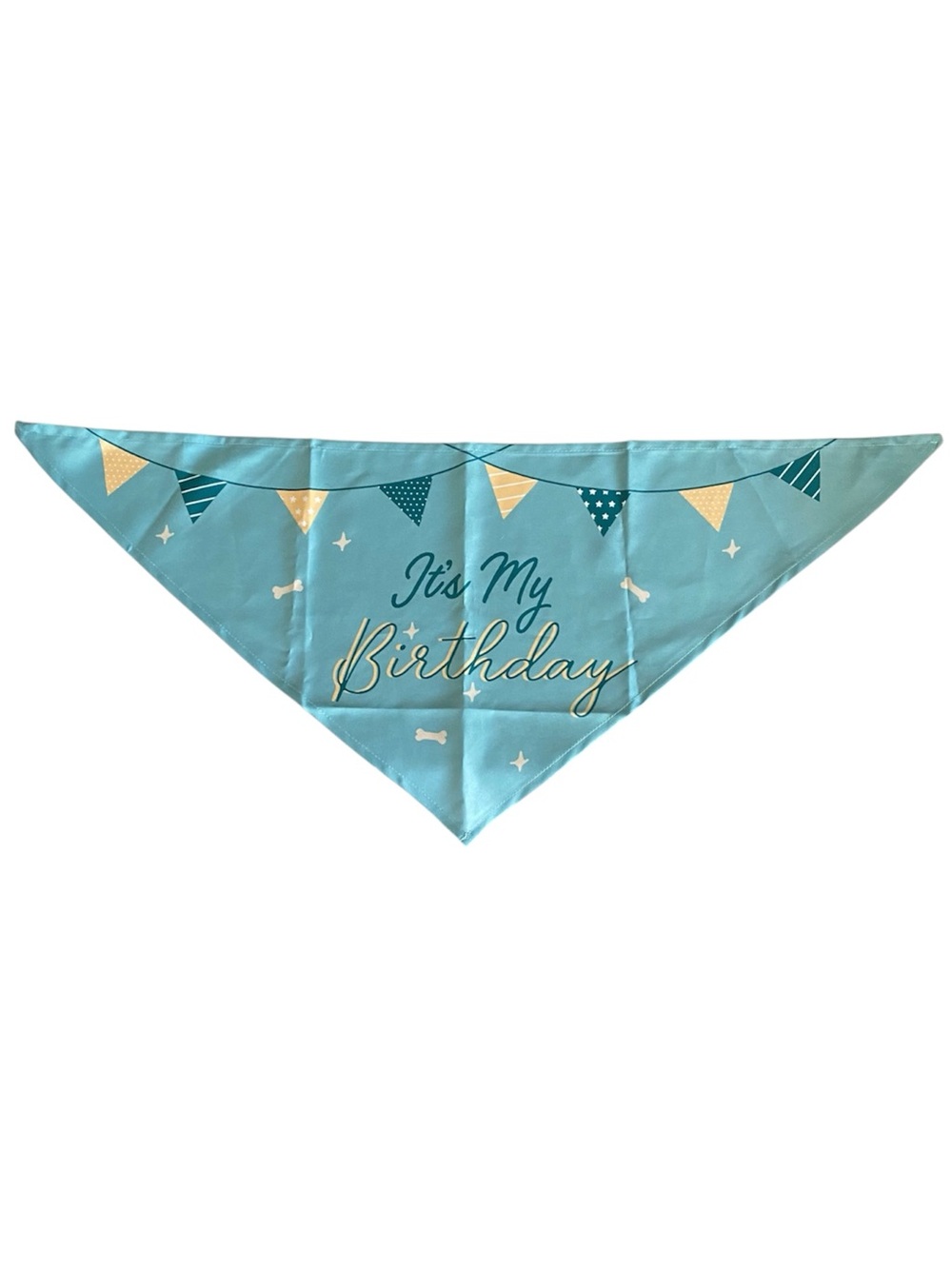 Dog / Pet It's My Birthday Blue Party Bandana